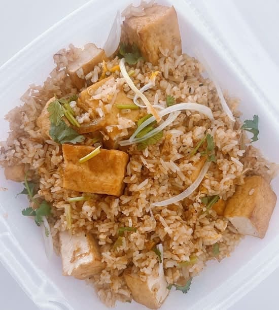 Tofu Veggie Fried Rice.