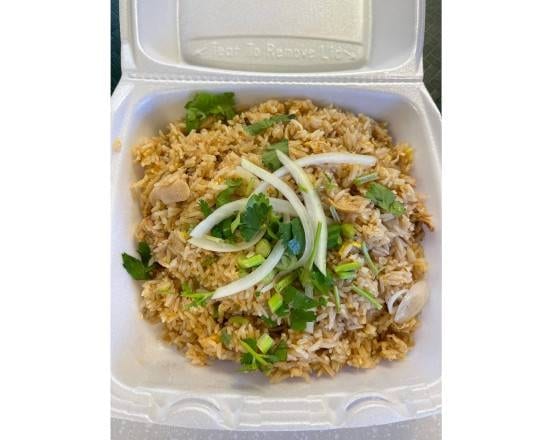 Orange Chicken Fried Rice.